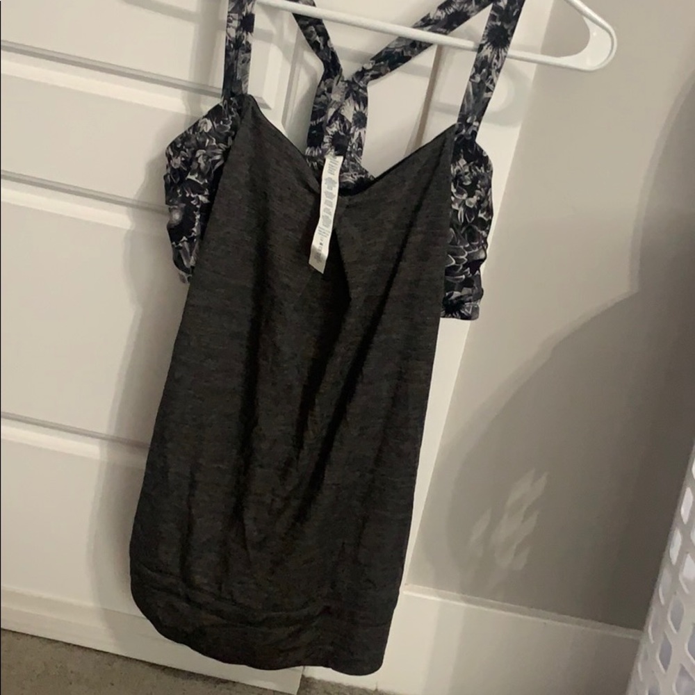 Lululemon Tank with built in bra